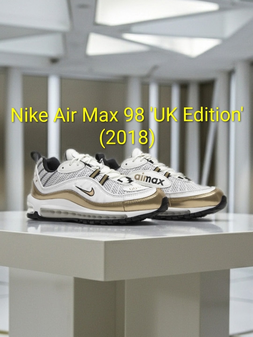 Nike Air Max 98 'UK Edition' (2018) M7.5/W9 NEW W/OG BOX